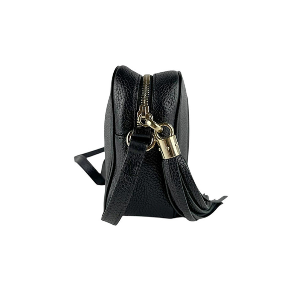 Gucci Soho Leather Black Shoulder Bag